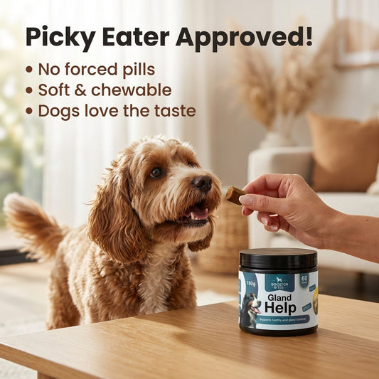 Booster Bites Gland Help