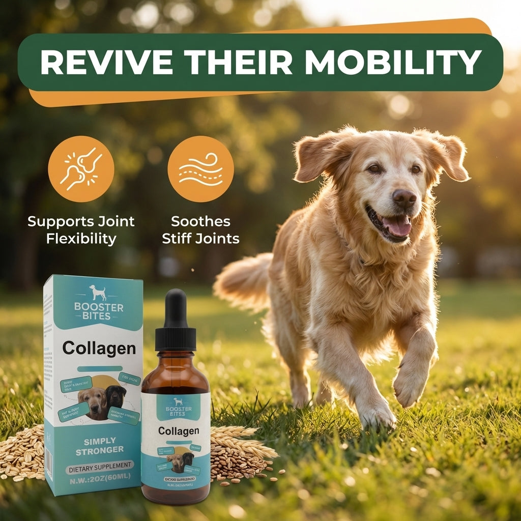 Booster Bites Collagen Supplement for Dogs 60ml