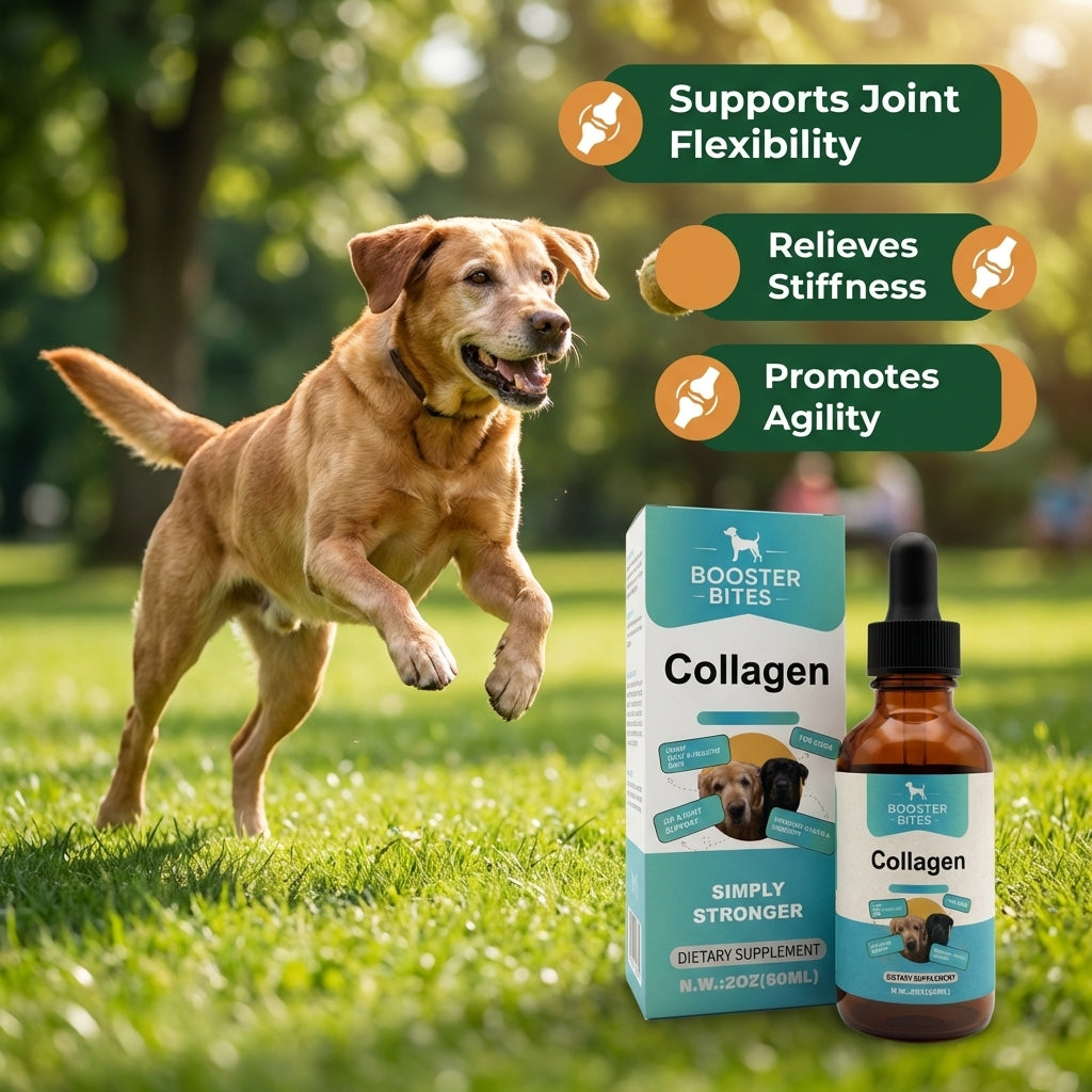 Booster Bites Collagen Supplement for Dogs 60ml
