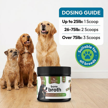 Booster Bites Bone Broth Powdered Supplement - Joint Care Powerhouse 180g