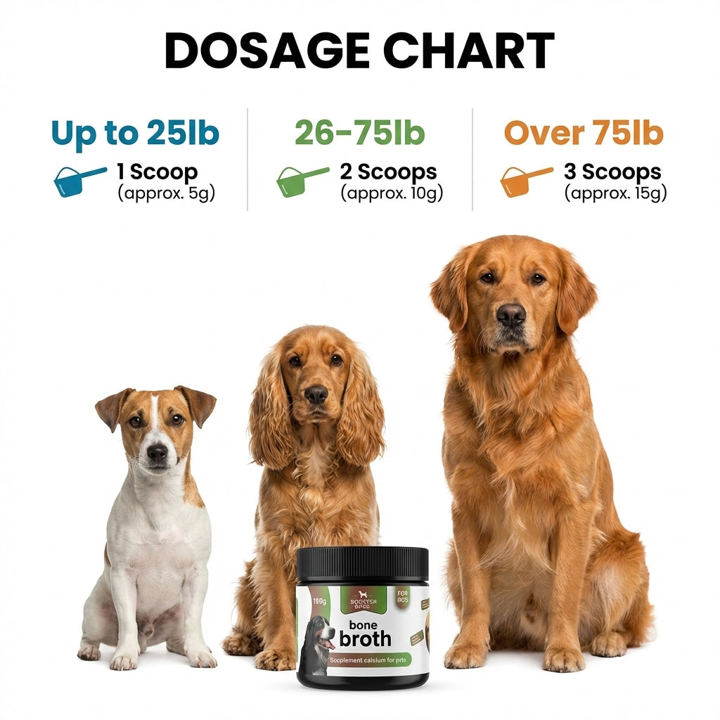 Booster Bites Bone Broth Powdered Supplement - Joint Care Powerhouse 180g
