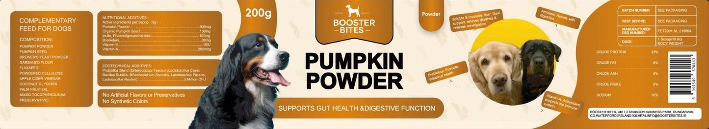 Booster Bites Pumpkin Powder