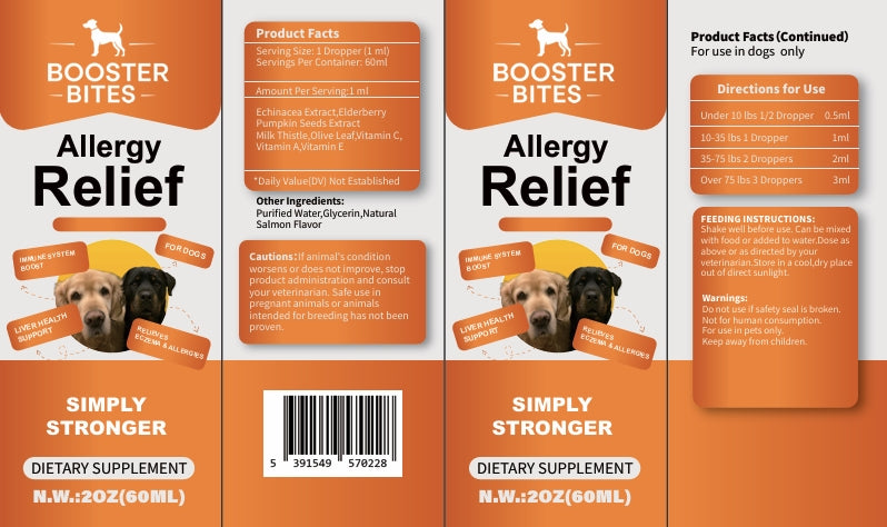Booster Bites Allergy Relief Drops