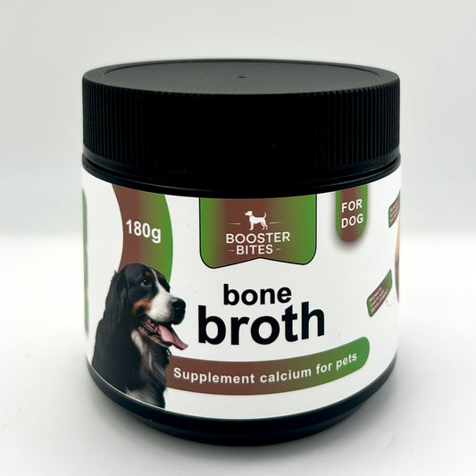 Booster Bites Bone Broth Powdered Supplement - Joint Care Powerhouse 180g