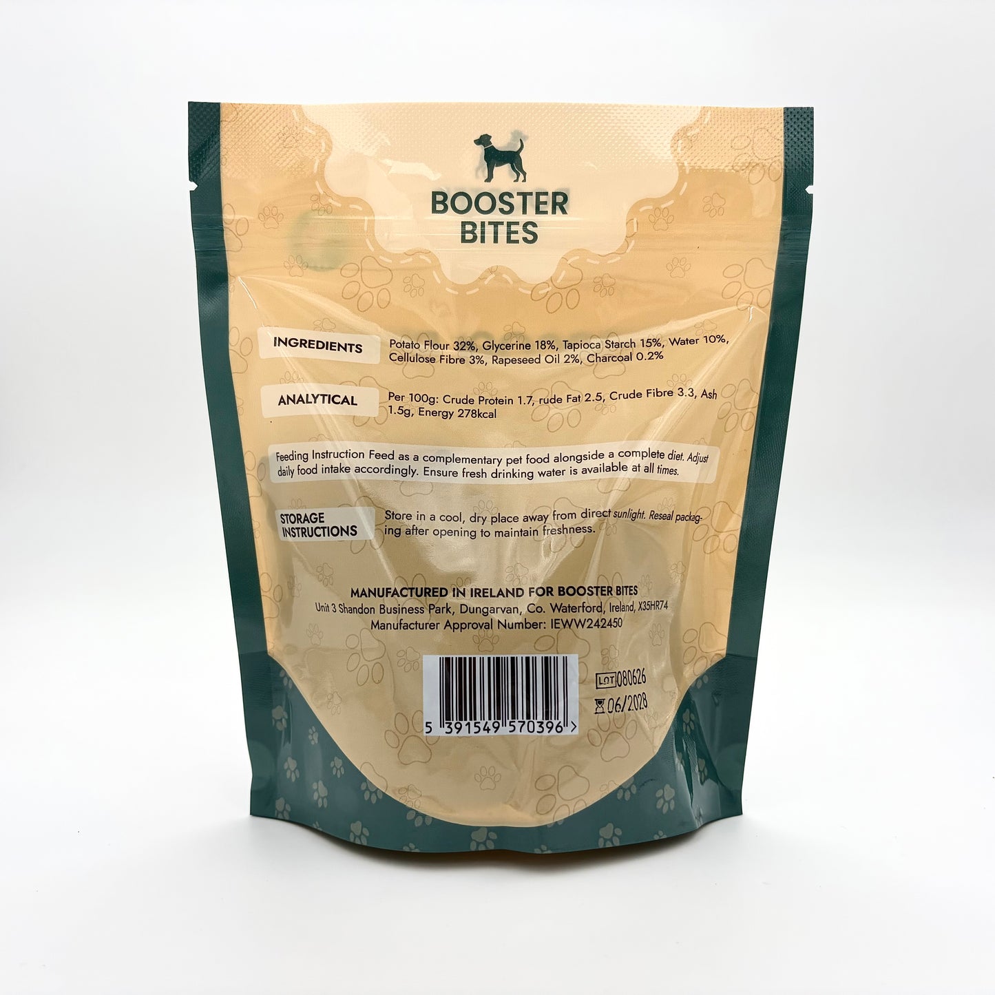 Booster Bites Charcoal Bites 200g