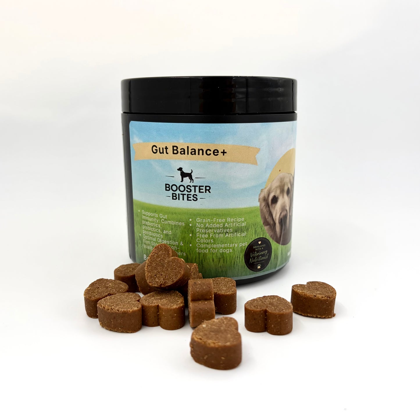 Booster Bites Gut Balance Plus Dog Treats x60