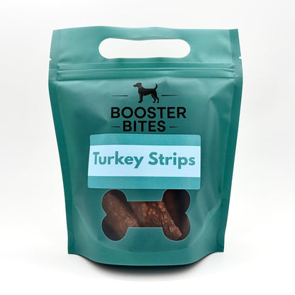 Booster Bites Turkey Strips 100g