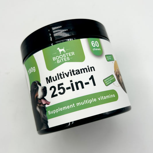 Booster Bites 25-in-1 Multivitamin Dog Treats x60